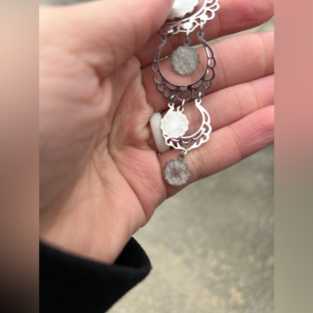 Women’s silver chain necklace - Picture 8 of 10